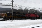 A pair of Alco's switch cars in the yard